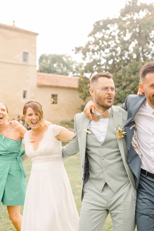 bonheur événement robe sourire mariage